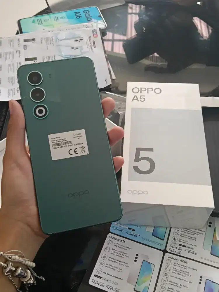 OPPO A5 RAM 8/128 , 8/256 SEGEL BOX BERGARANSI RESMI OPPO