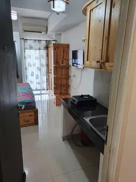 Sewa bulanan murah apartemen serpong garden stasiun cisauk tangerang