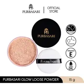 PURBASARI GLOW LOOSE POWDER free ongkir