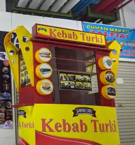 Jual gerobak kebab