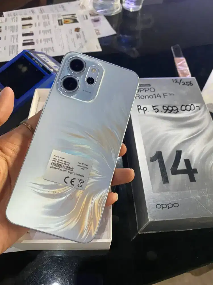 OPPO RENO 14F RAM 8/256 , 12/256, 12/512 GARANSI RESMI OPPO