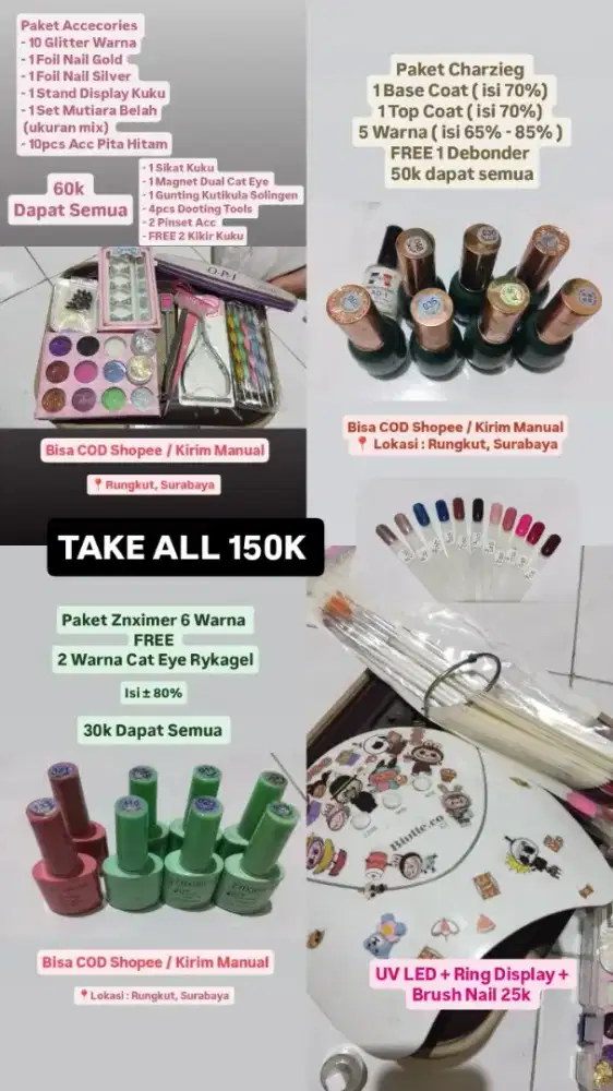 Preloved Set Nail Art