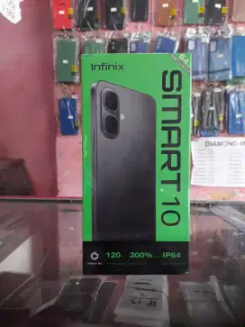 Infinix smart 10 ram 8gb(4+4)/64gb