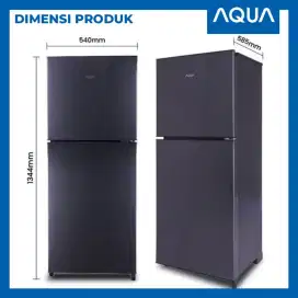 Lemari Es Aqua 2 Pintu