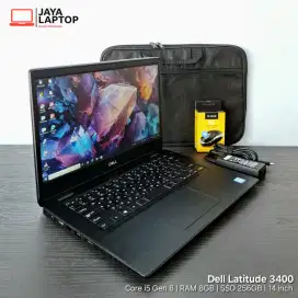 Dell Latitude 3400 Core i5 Gen 8 RAM 8GB SSD 256GB Laptop Second Bekas