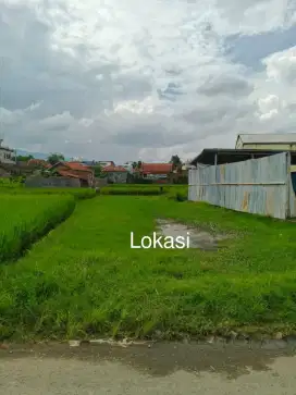 Jual Tanah Cepat Strategis Pinggir jalan desa Area Soreang