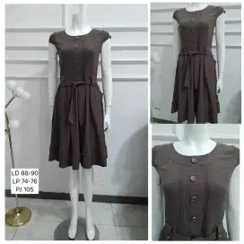 Dress terusan cantik preloved