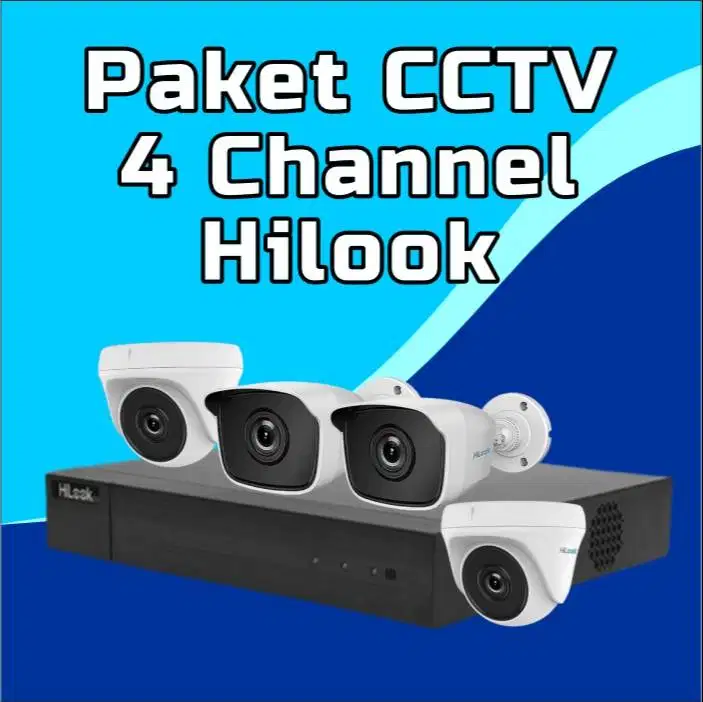 PAKET CCTV 4 CHANNEL