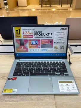 Cicilan Tanpa CC Laptop Asus vivobook 14/15 Ryzen 3 Modal Ktp Promo 0%
