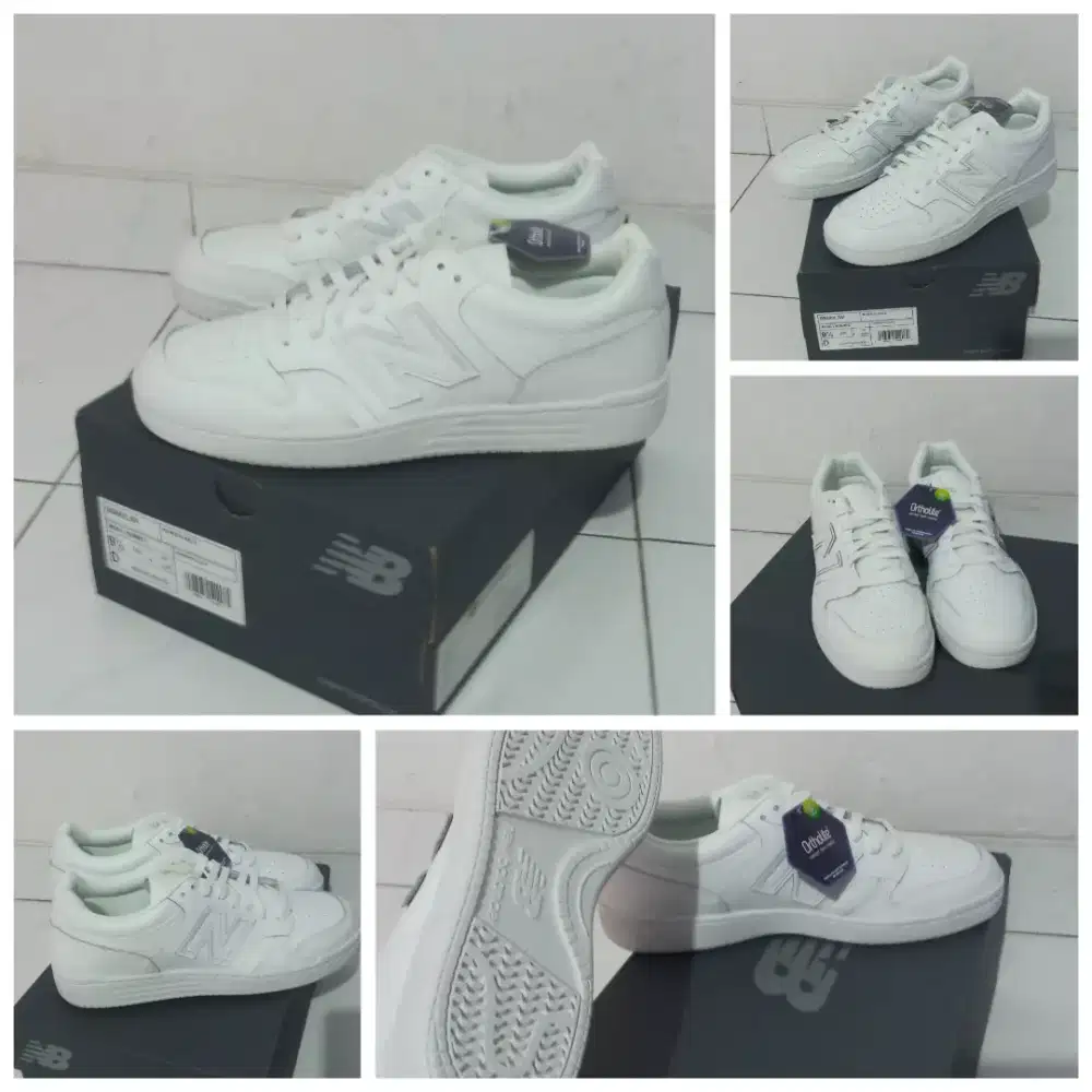 Sepatu New Balance 480 Sneakers White Size 43 Brand New ORIGINAL