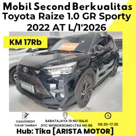 Toyota Raize 1.0 GR Sport 2022 AT L/1 KM Asli 17Rb
