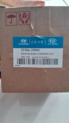 Motor Fan Radiator hyundai accent 25386 - 25001