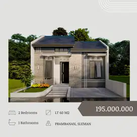 Sebelum Harga Naik! Rumah Modern 195 Juta Sisa 3 Unit di Prambanan.