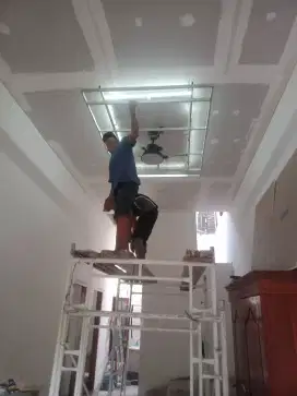 Tukang plafon gypsum borongan