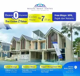 RUMAH VILLA MALANG PREMIUM ALVATAR TYPE 120/230 STRATEGIS VIEW ESTETIK