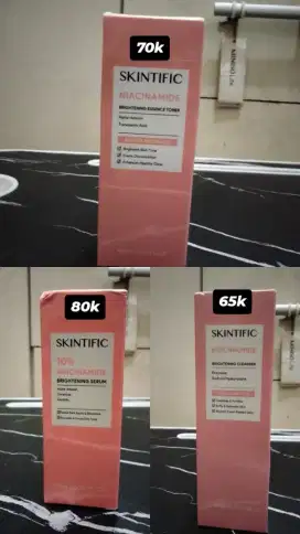 SKINCARE SKINTIFIC GLOWING SET