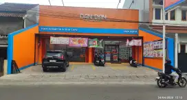 Dijual tempat usaha strategis dan damai di mainroad metro Margahayu