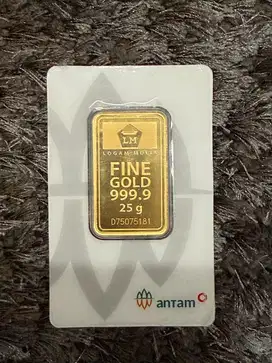 Emas Logam Mulia Antam 25 gr 2025