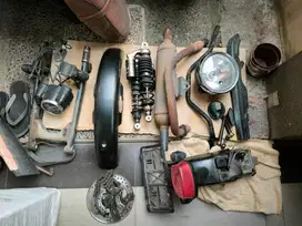 Jual spare part ori W175 dan headlamp daymaker 7inch