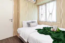 (Free IPL) Sewa Apartemen Bassura City 2 Kamar / 2BR Full Furnished Si