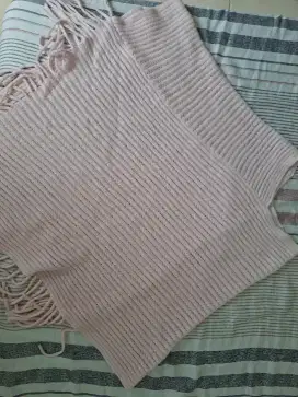 Cardigan Pink Rajut