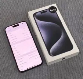 IPHONE 15 PRO 256 . CASH / KREDIT TANPA DP BUNGA 0%