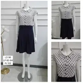 Dress terusan mix cantik