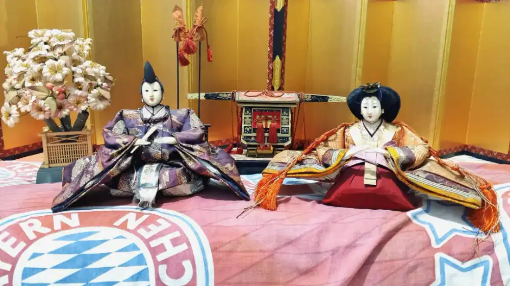 Pajangan boneka jepang hina matsuri