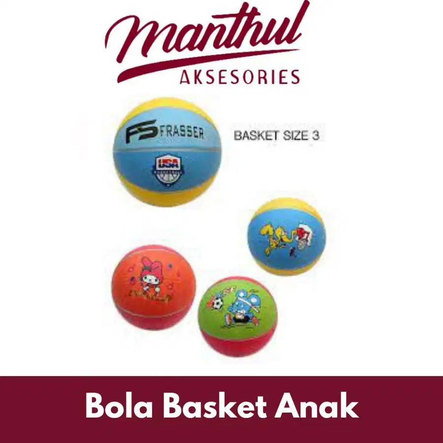 Bola Basket Frasser Size 3 Original