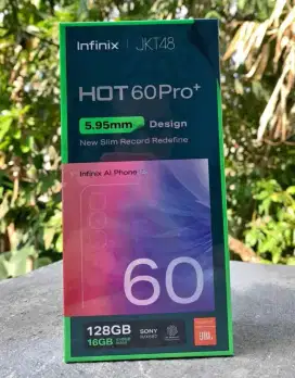 Infinix Hot 60 Pro+ ram 8/128 & 8/256gb New segel garansi resmi