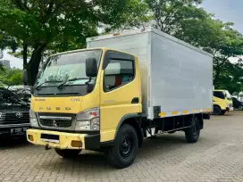 MITSUBISHI COLT DIESEL ENGKEL LONG 4 BAN 2019 BOX ALUMINIUM MT KUNING