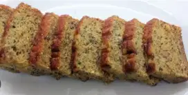 Kue pisang/banana cake potong
