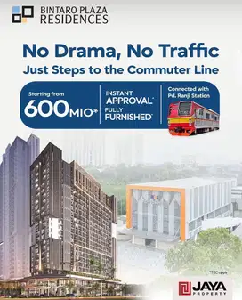 Apartemen Creativo Bintaro, Cicilan Mulai 3 Juta-an