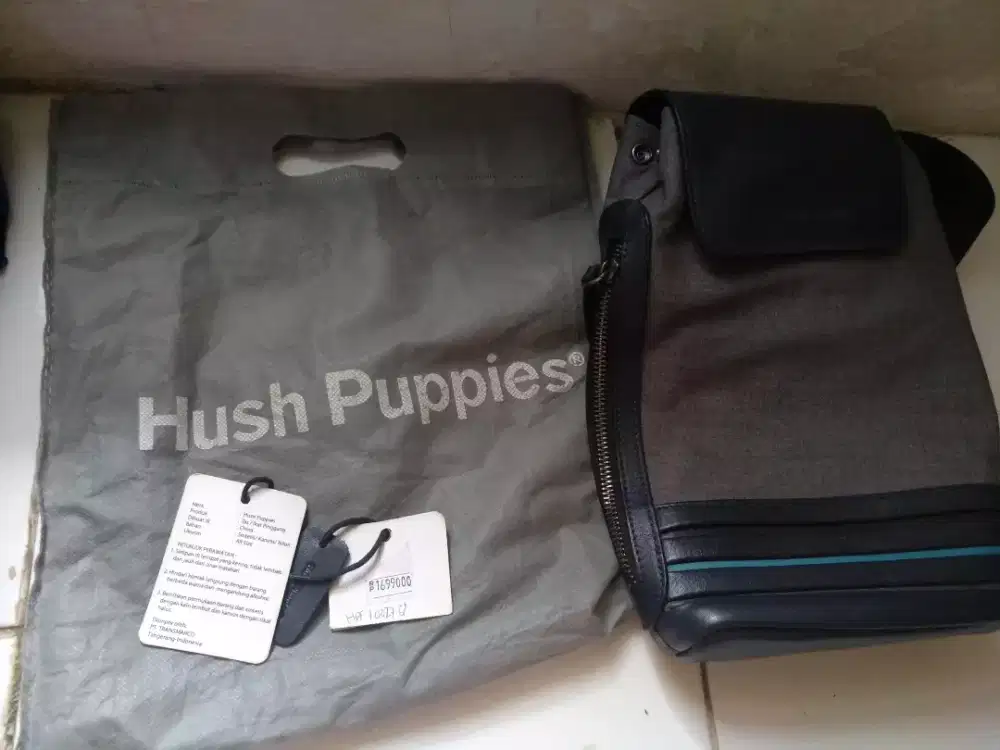 Hush puppies chest bag tas selempang pria