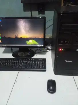 Komputer Fullset Core I5 Gen 3 Ram 8Gb Hdd 500Gb Monitor 19 Win 10