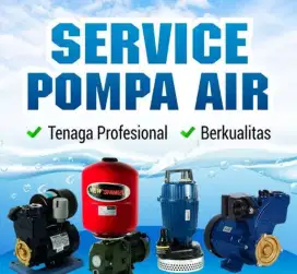 Jasa servis pompa air amanah dan terpercaya