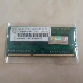 Ram Sodimm VGEN DDR3 4GB pc10600
