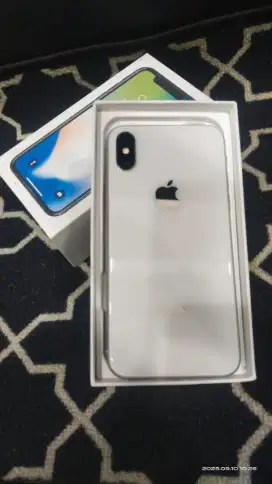 iPhone X 256GB inter all operator fullset no minus