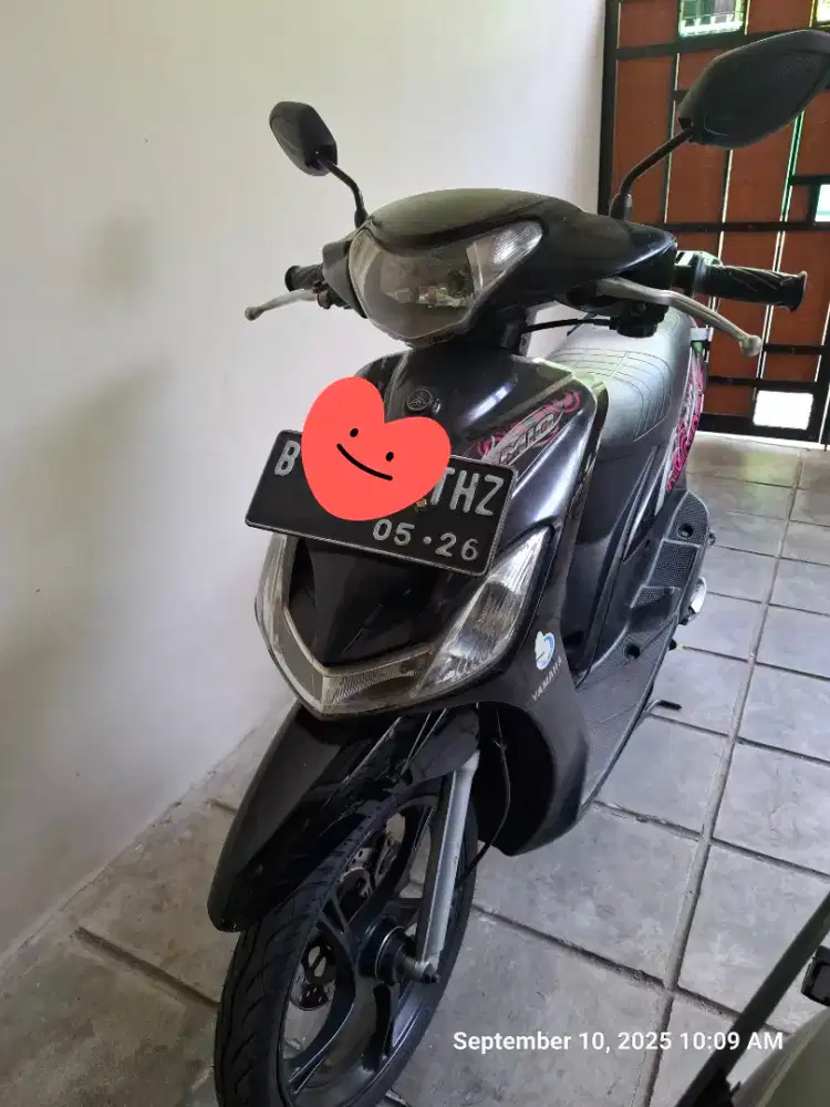 Jual Motor Matic Mio 2011 Rawamangun Jakarta. pribadi. Surat lengkap.