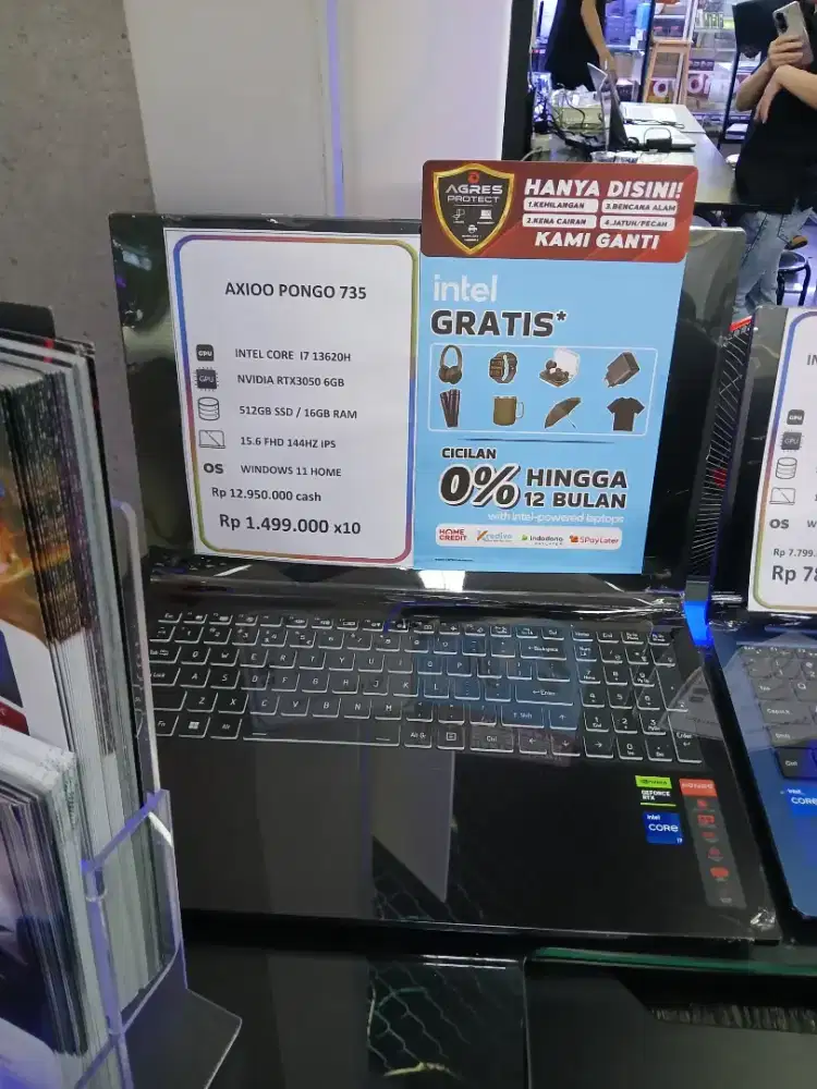AXIOO PONGO 735 – POWERFUL GAMING & PERFORMANCE LAPTOP