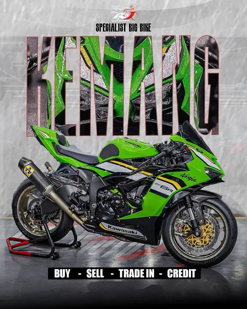 (STNK & BPKB) Kawasaki ZX6R ZX636R Nik 2025 ARROW Good Condition