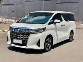 TOYOTA ALPHARD G ATPM 2.5 AT PUTIH 2019 pemakaian 2020
