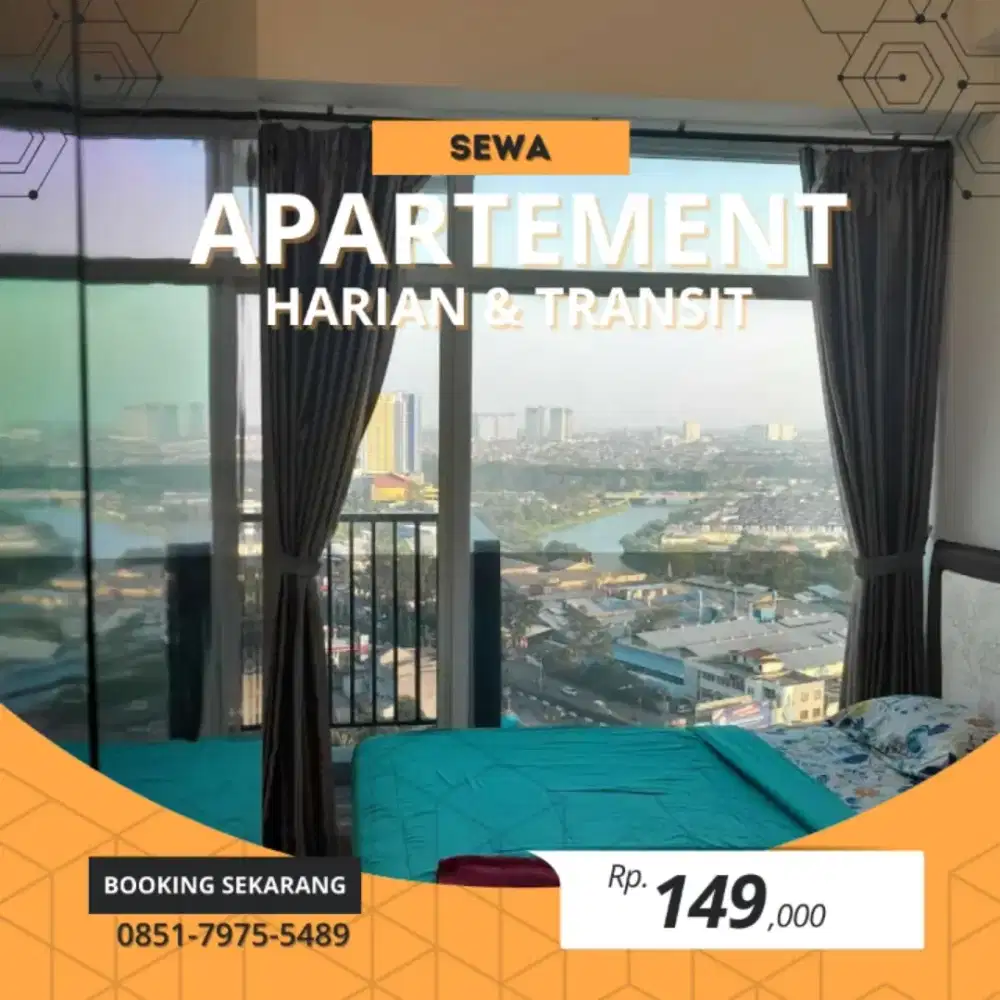 Sewa Apartemen Tangerang TREEPARK Harian/Transit Termurah