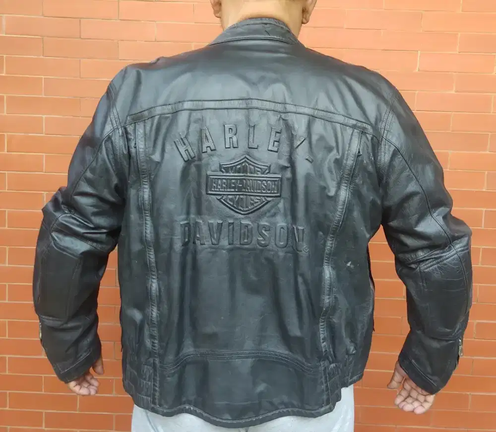 Jacket kulit HARLEY DAVIDSON