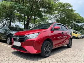 [ LIKE NEW ] DAIHATSU NEW AYLA 1.0 X AT MATIC 2024 MERAH