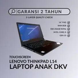 LENOVO THINKPAD L14 TOUCHSCREEN | I5 GEN 10 | RAM 8GB | SSD 256GB