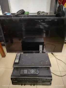 Borongan Saja, TV KONKA 40, Laser Disc PIOER, DVD Cristal