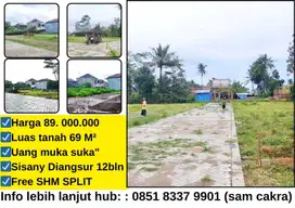 Tanah Kavling pusat kota harga murah