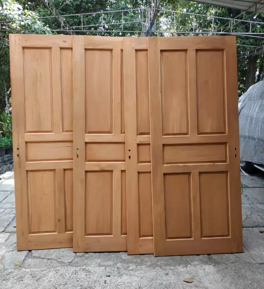 Pintu kamar kayu mahoni model blox prostek