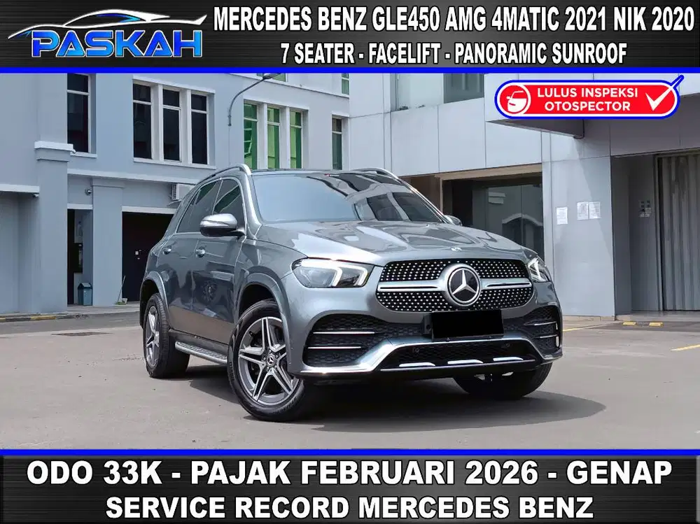 TAX=2026 GENAP MERCY GLE 450 AMG 2021 NIK 2020 GLE450 AMG 2021 / 2020